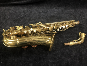 Original Lacquer CG Conn 6M VIII Naked Lady Alto Saxophone - Serial # 279861